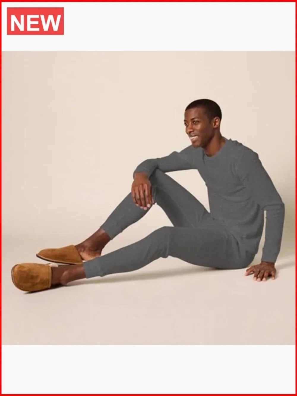 Men's Thermal Waffle Knit Long Johns Underwear Set Cold Weather